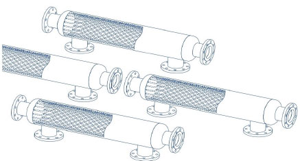 Wound tube heat exchanger