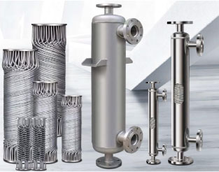 Helically Wound Tube Heat Exchanger
