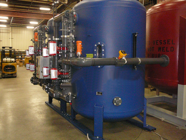 Quartz sand filter