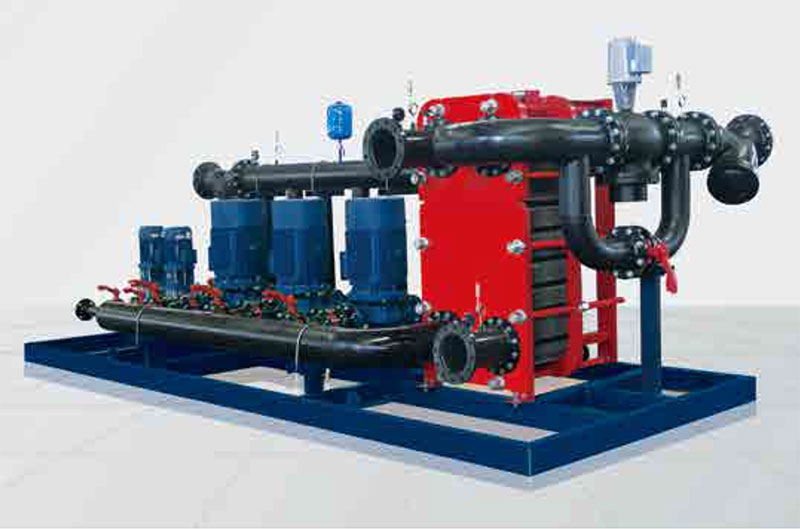 Water-Water heat exchange unit