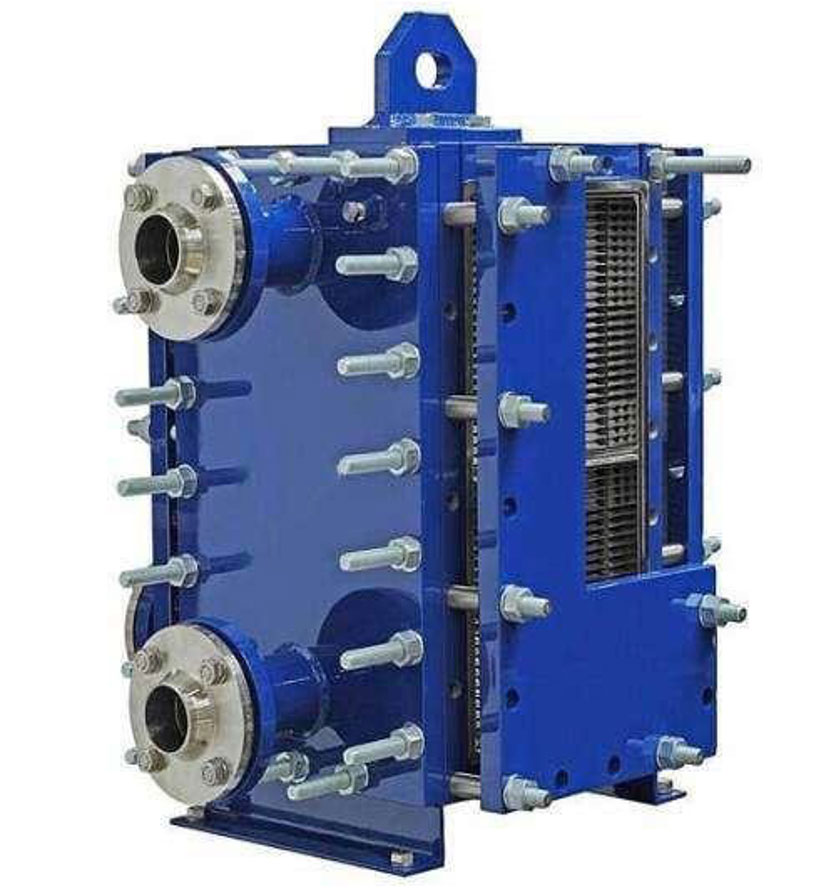 Wide channel plate heat exchangers